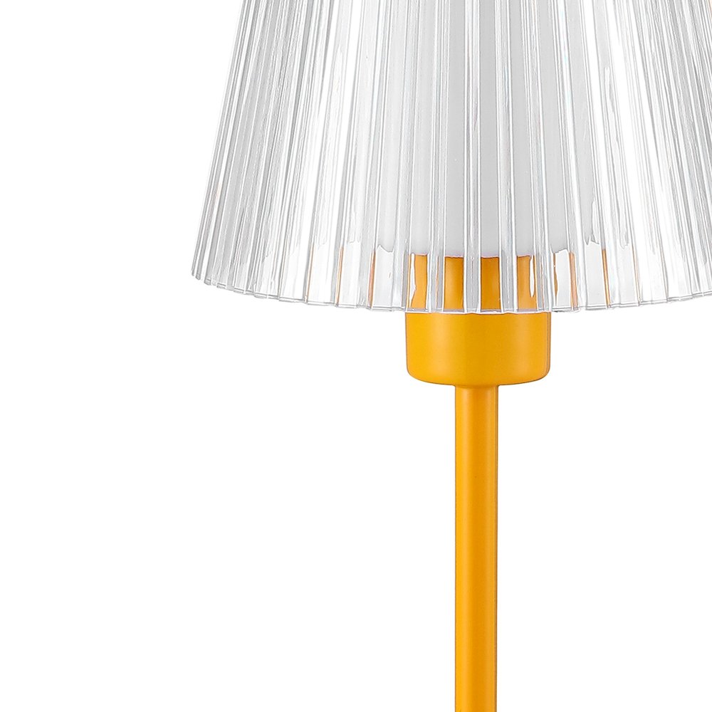 Modern Industrial Rechargeablecordless Iron/Acrylic Integrated Led Table Lamp. Picture 2