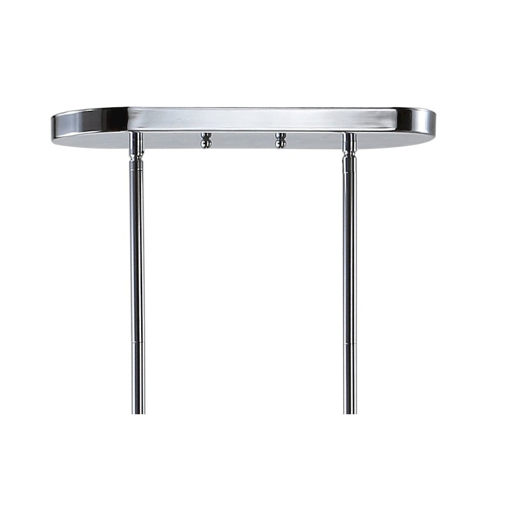 Doris Linear Metal/Crystal Led Pendant. Picture 4