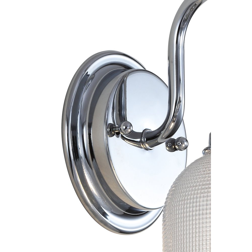 Virginia Metal/Glass Led Vanity Light. Picture 6