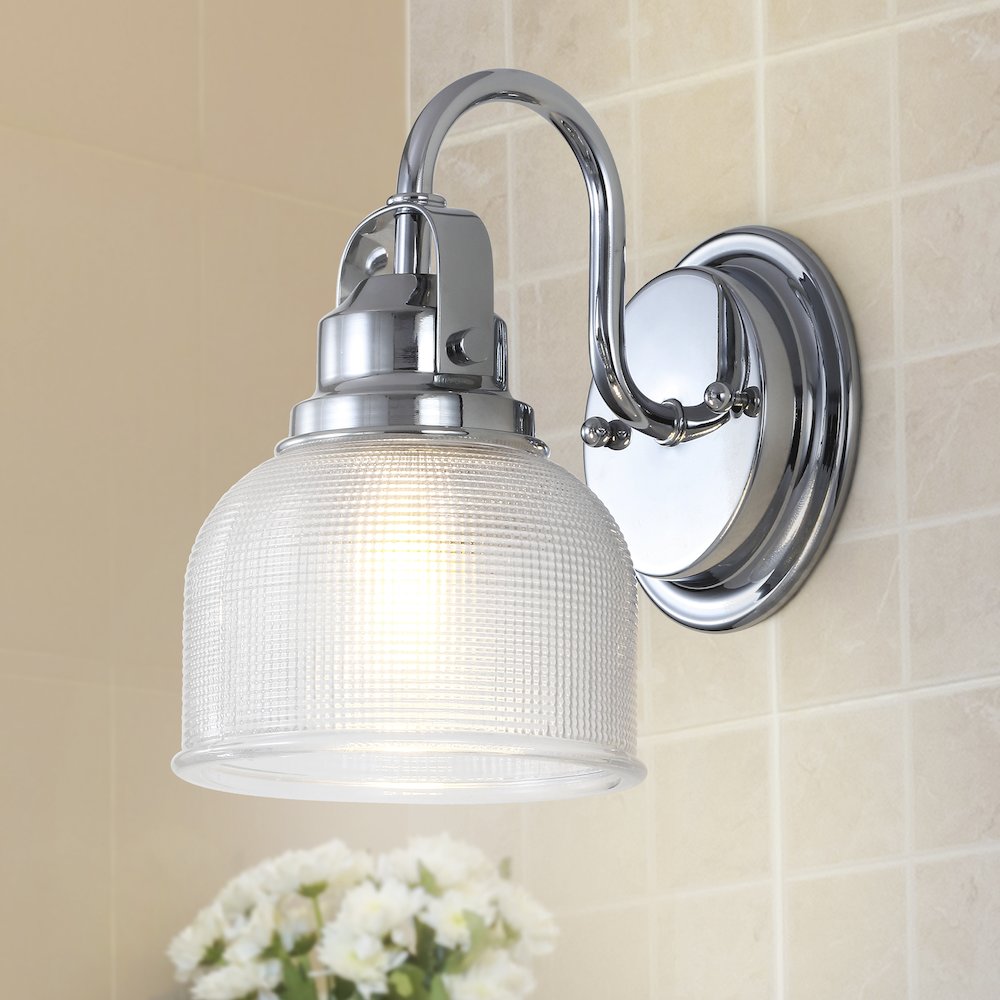 Virginia Metal/Glass Led Vanity Light. Picture 9