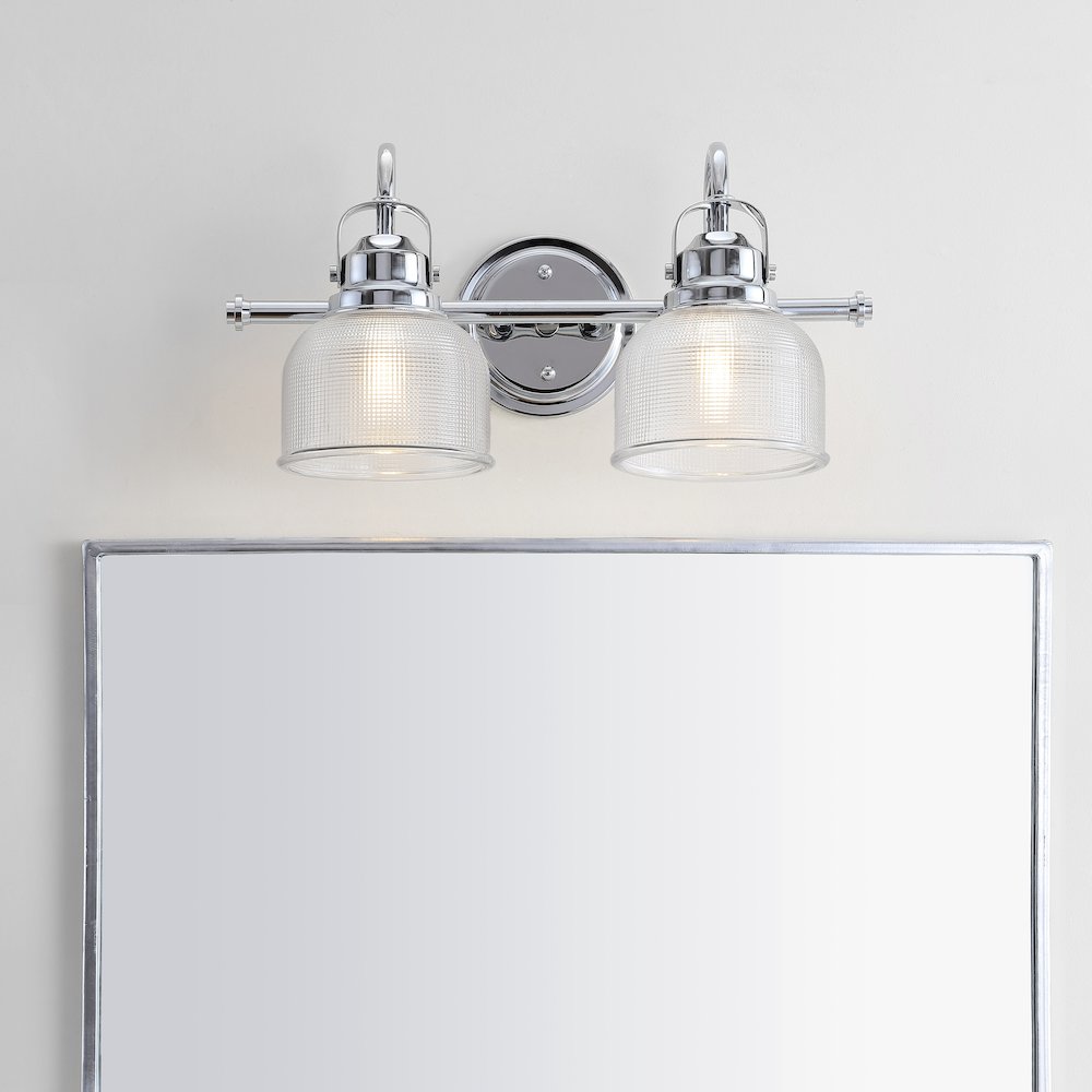 Virginia Metal/Glass Led Vanity Light. Picture 7