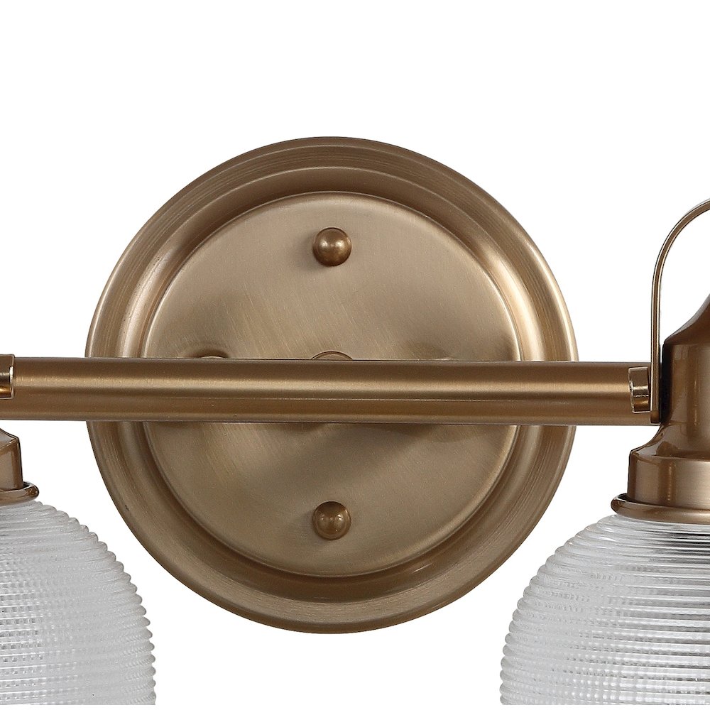 Virginia Metal/Glass Led Vanity Light. Picture 4