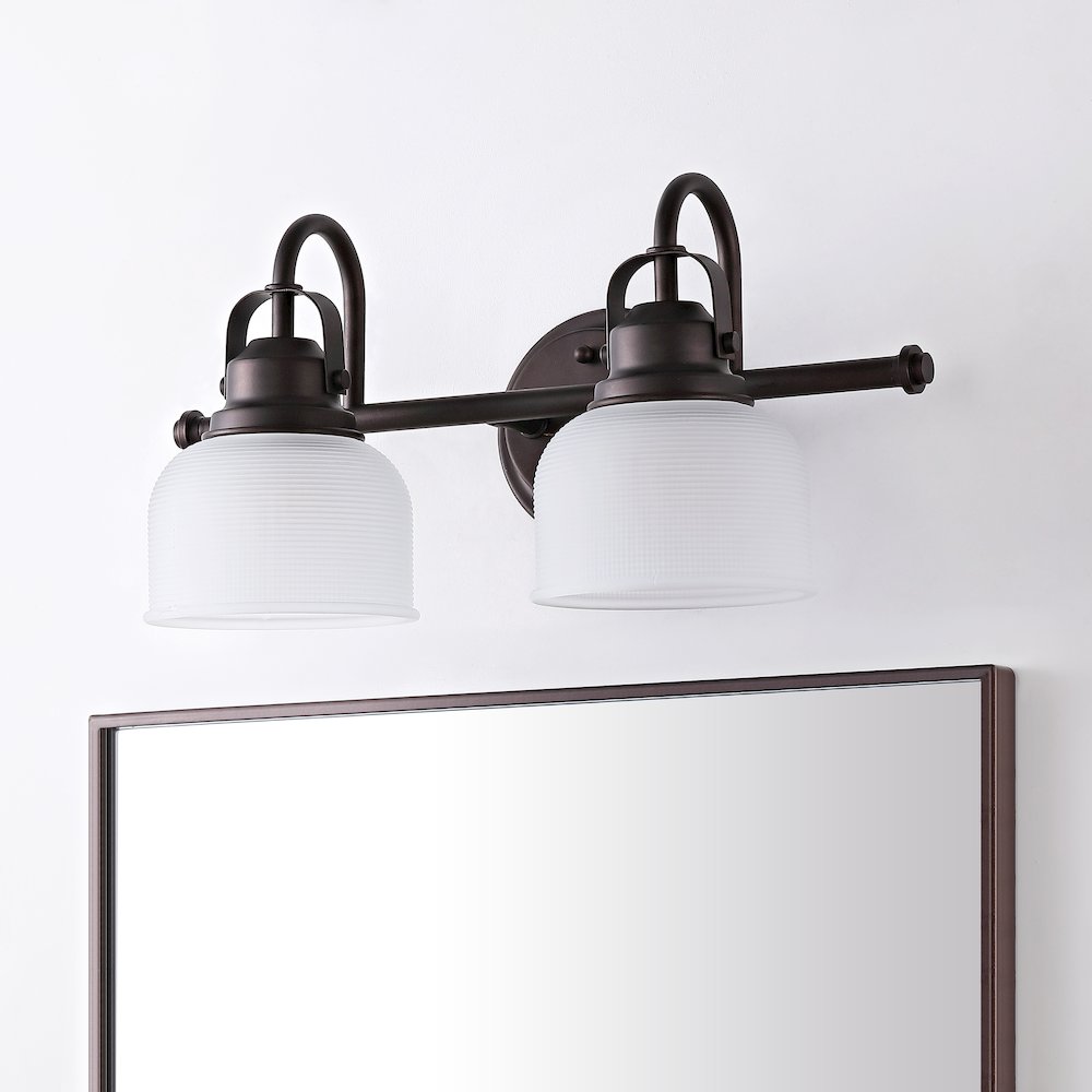 Virginia Metal/Glass Led Vanity Light. Picture 8