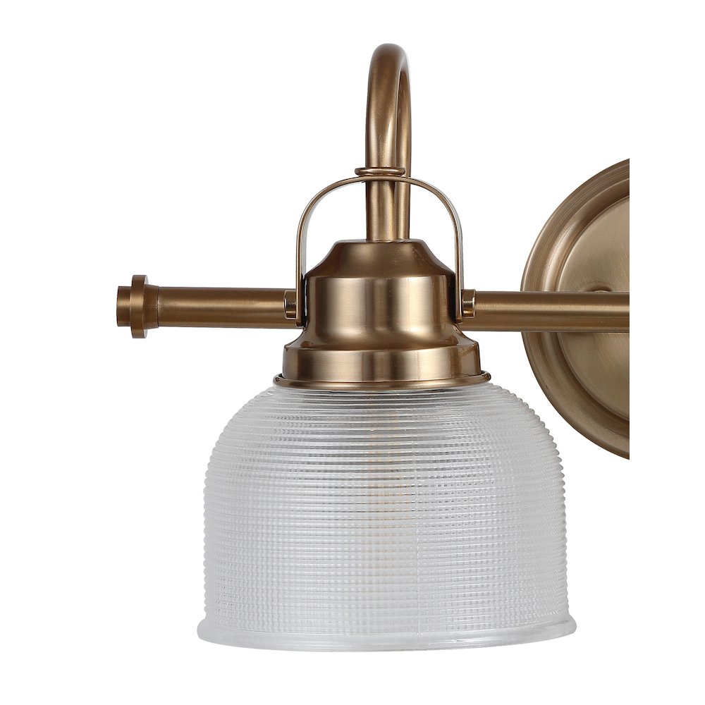 Virginia Metal/Glass Led Vanity Light. Picture 3