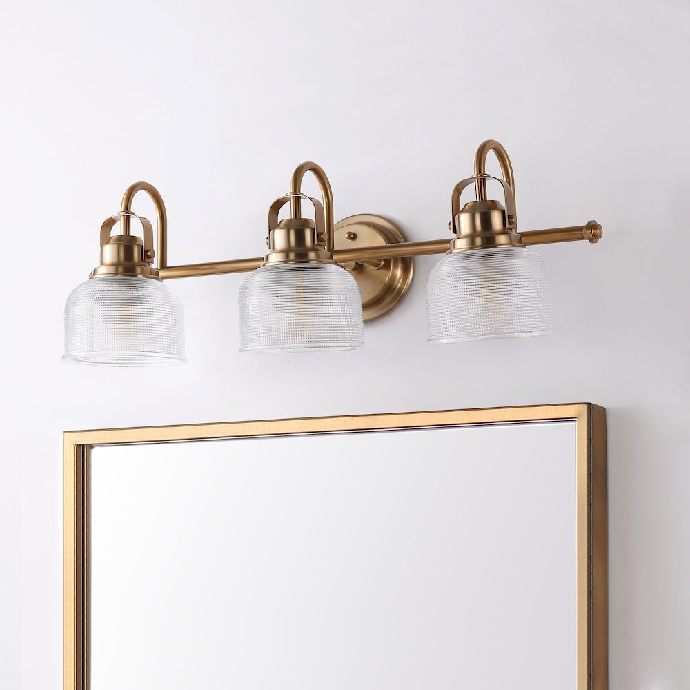 Virginia Metal/Glass Led Vanity Light. Picture 8