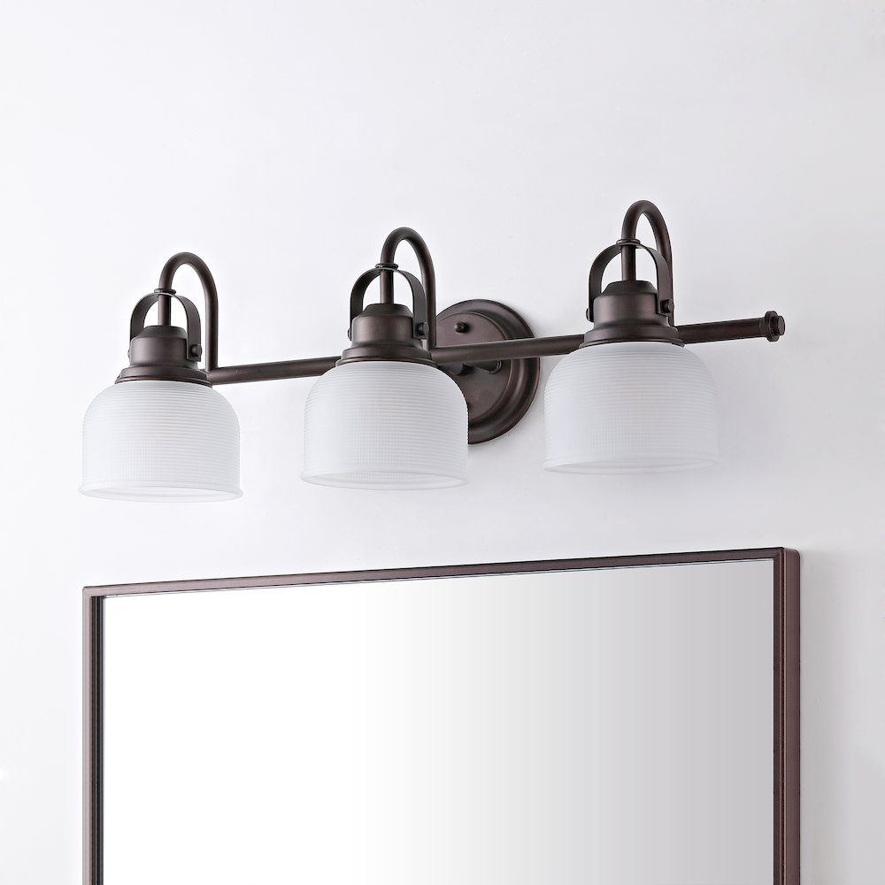 Virginia Metal/Glass Led Vanity Light. Picture 8