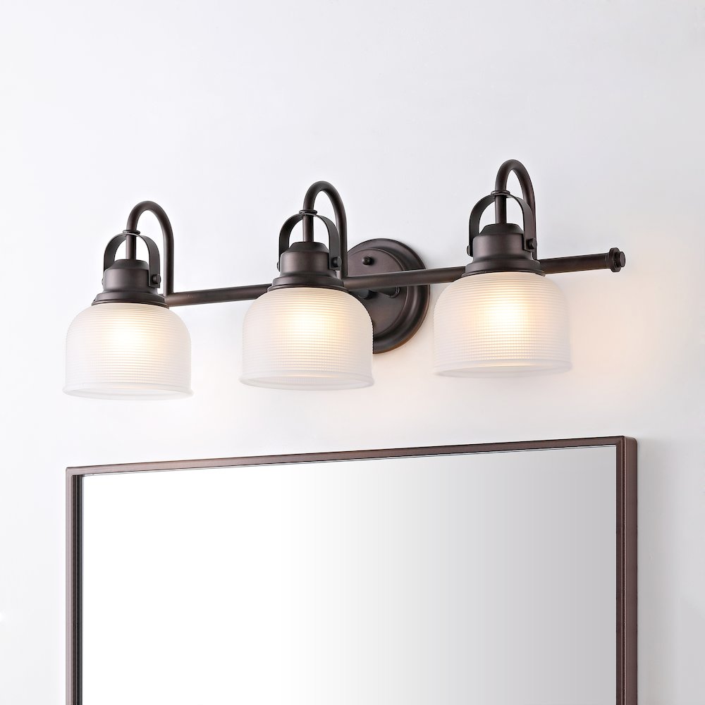 Virginia Metal/Glass Led Vanity Light. Picture 7