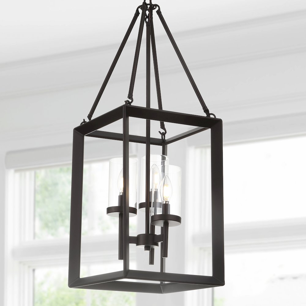 Anna Metal/Glass Led Pendant. Picture 12