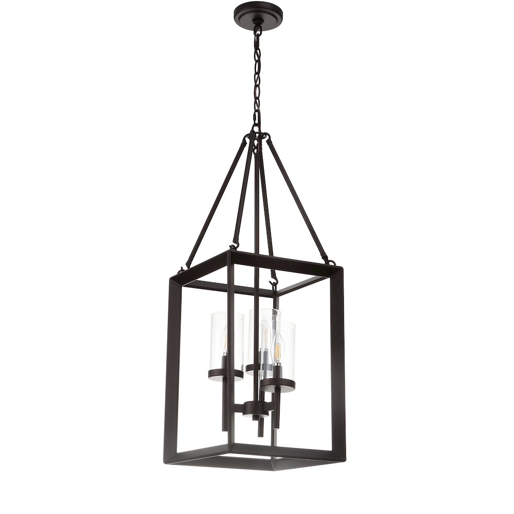 Anna Metal/Glass Led Pendant. Picture 2