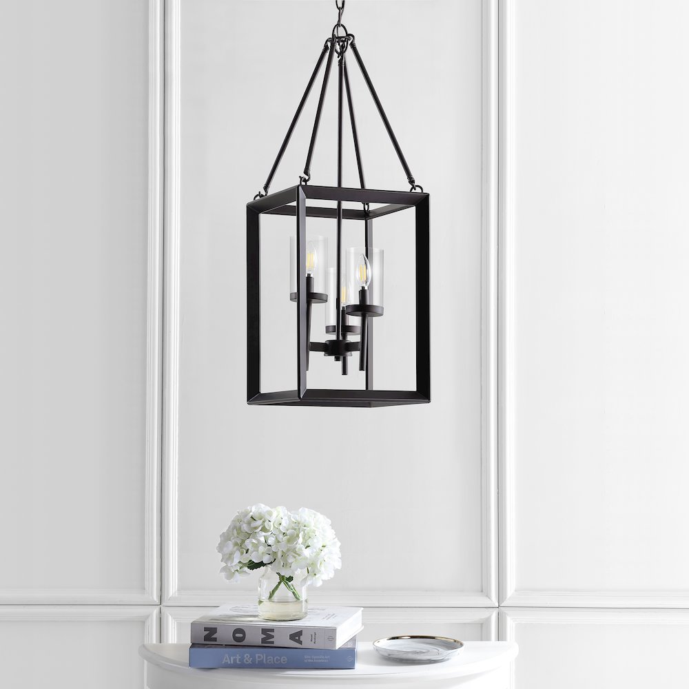 Anna Metal/Glass Led Pendant. Picture 7