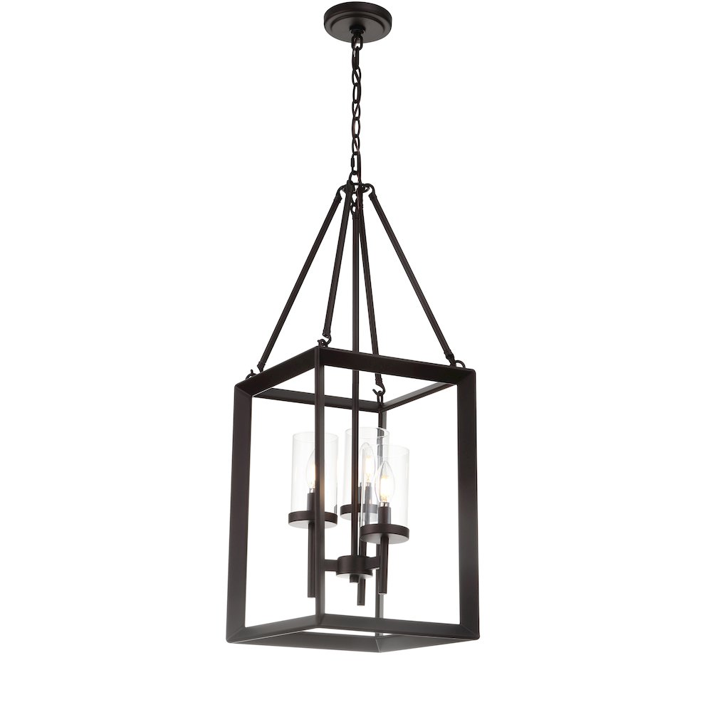 Anna Metal/Glass Led Pendant. Picture 1