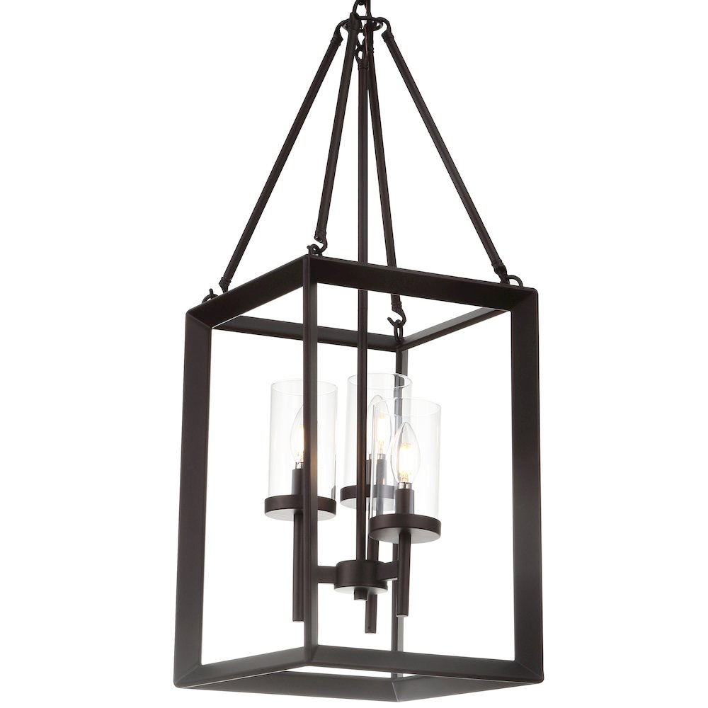 Anna Metal/Glass Led Pendant. Picture 5