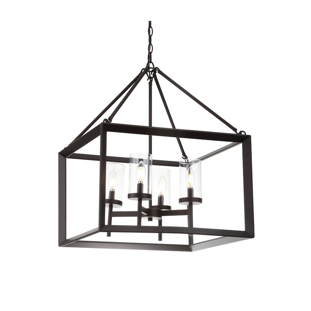 Anna Metal/Glass Led Pendant. Picture 9