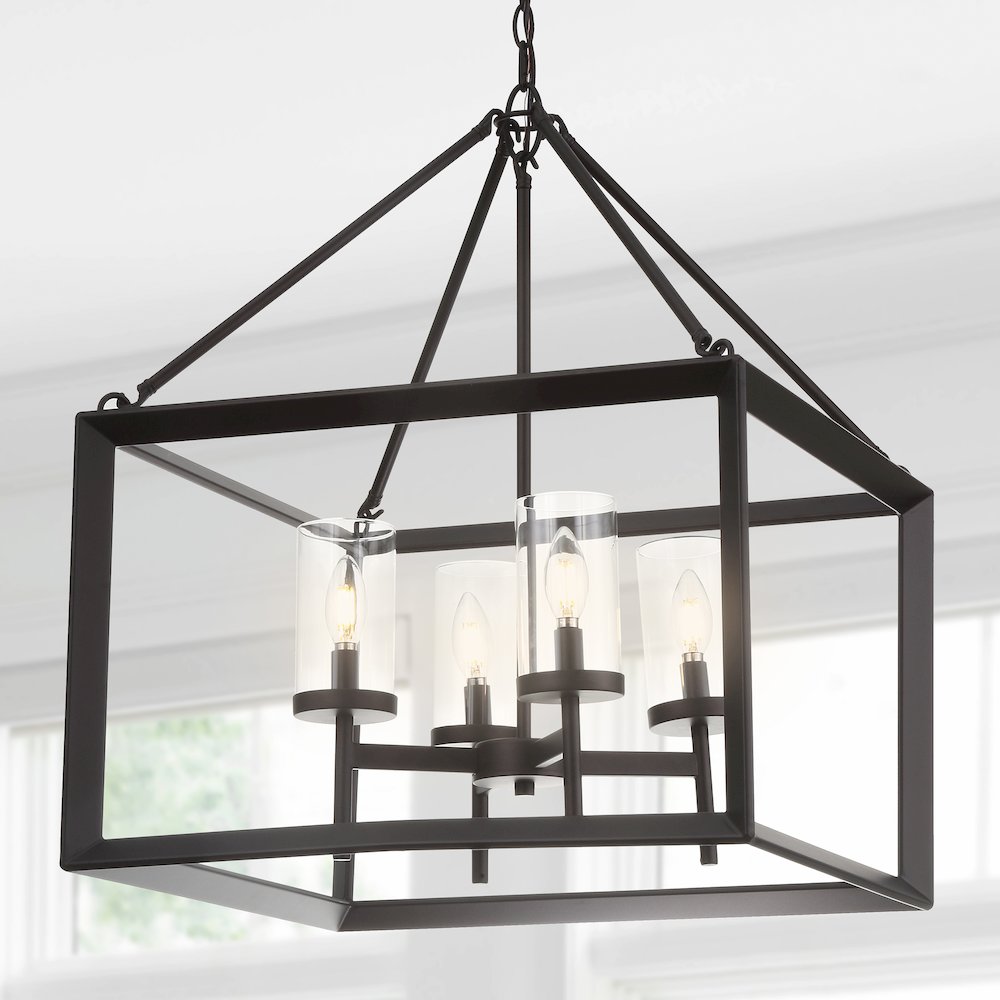 Anna Metal/Glass Led Pendant. Picture 11