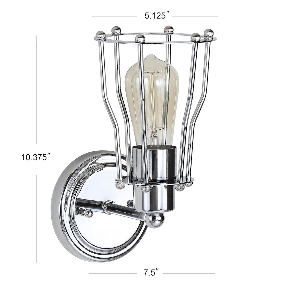 Evelyn Metal Vanity Light. Picture 14