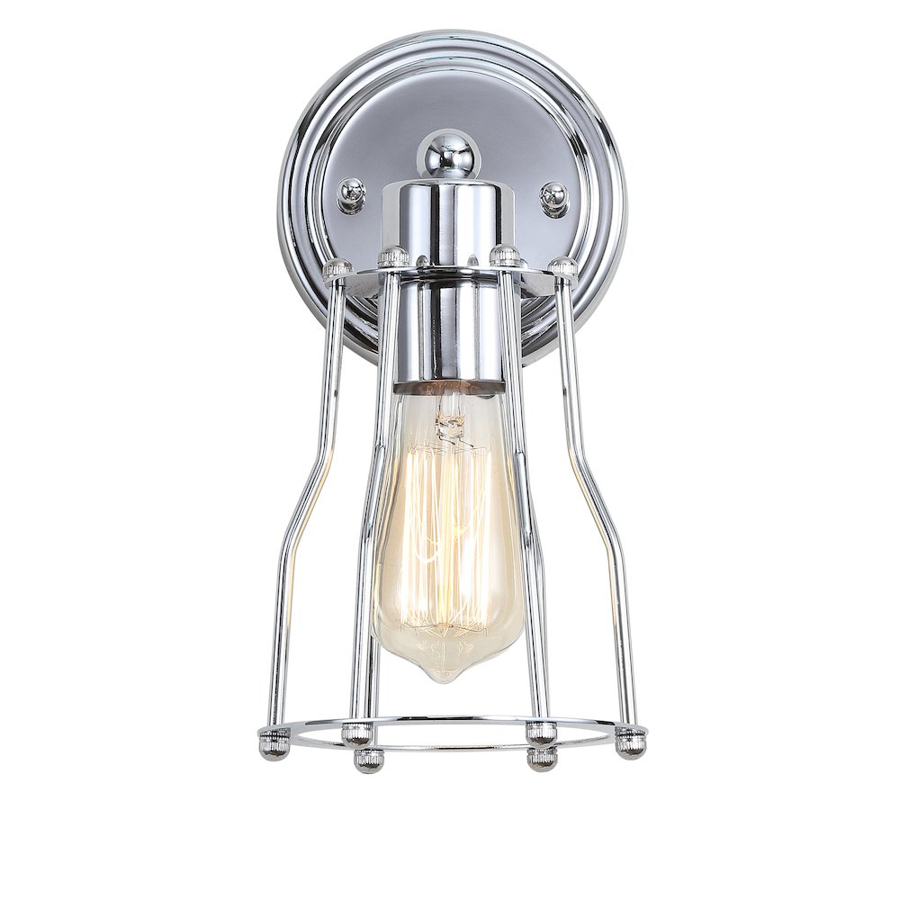 Evelyn Metal Vanity Light. Picture 1