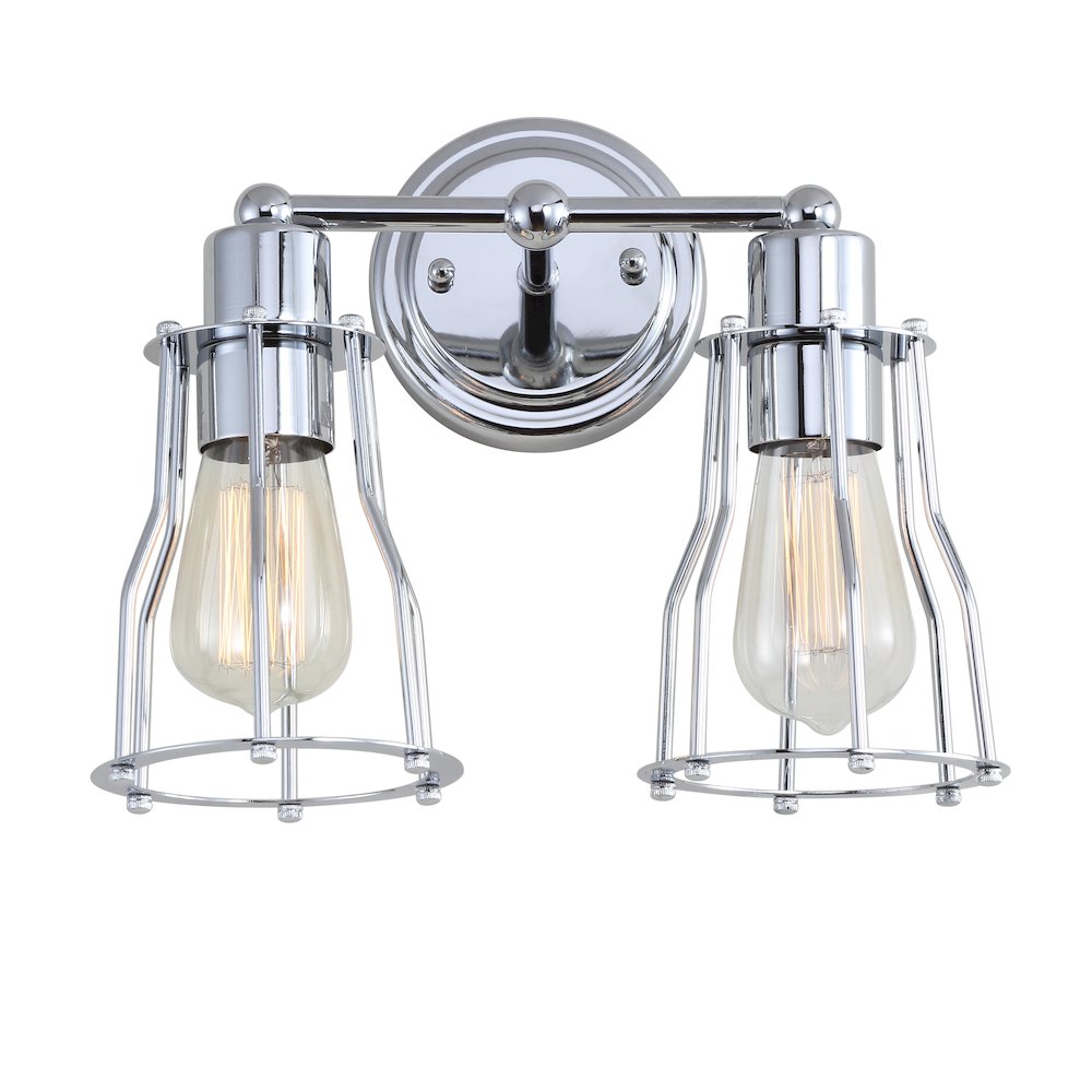 Evelyn Metal Vanity Light. Picture 1