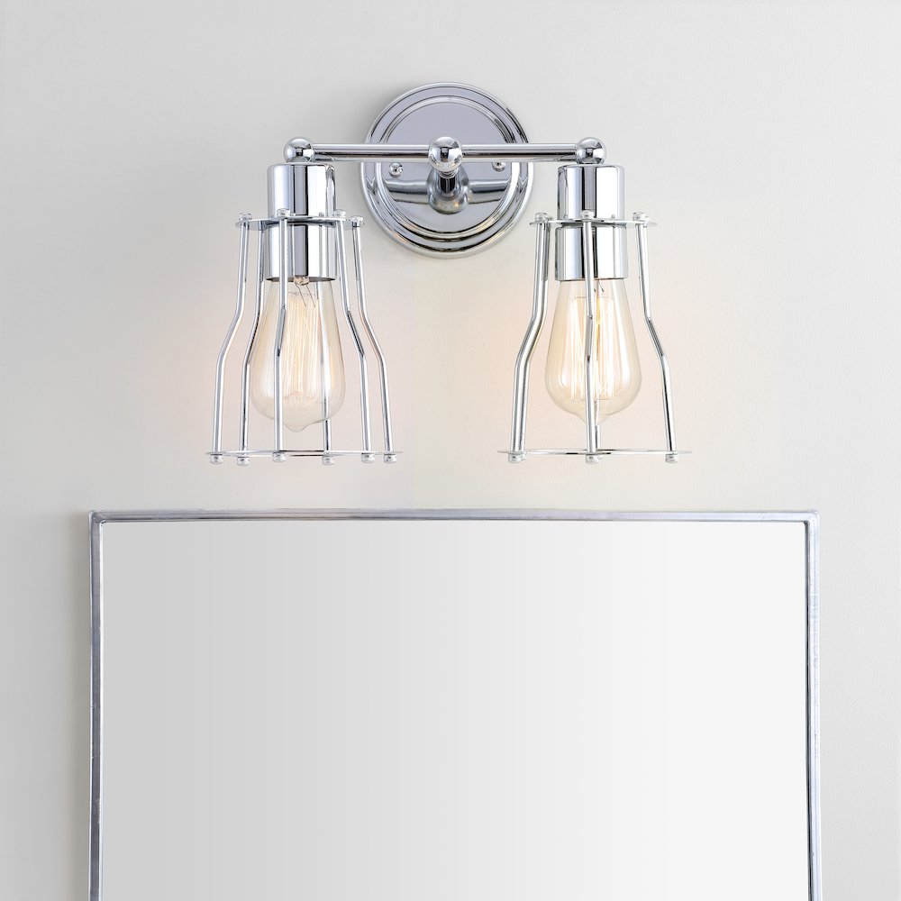 Evelyn Metal Vanity Light. Picture 11
