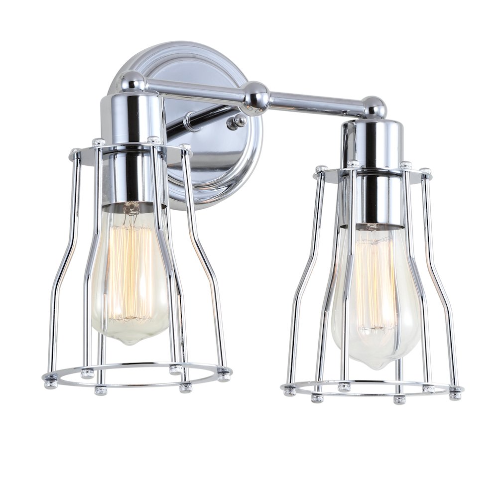 Evelyn Metal Vanity Light. Picture 4