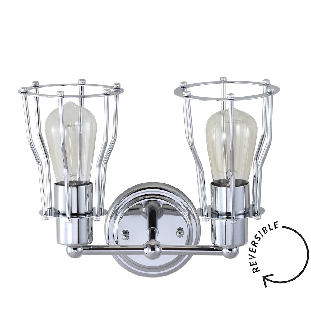 Evelyn Metal Vanity Light. Picture 13