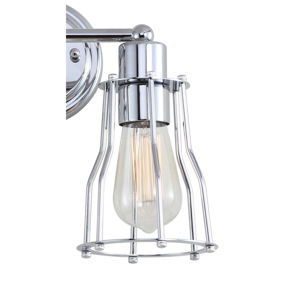 Evelyn Metal Vanity Light. Picture 5