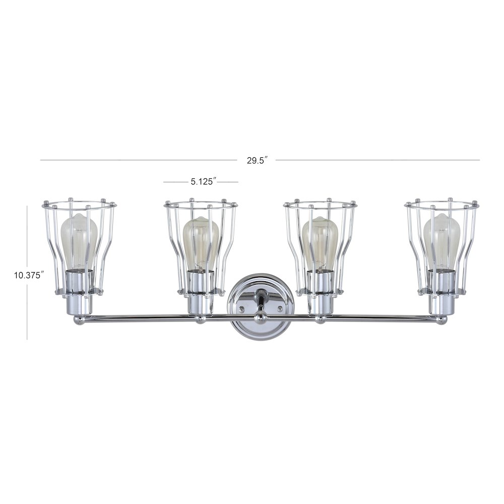 Evelyn Metal Vanity Light. Picture 14