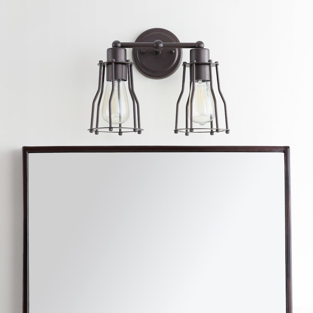 Evelyn Metal Vanity Light. Picture 12