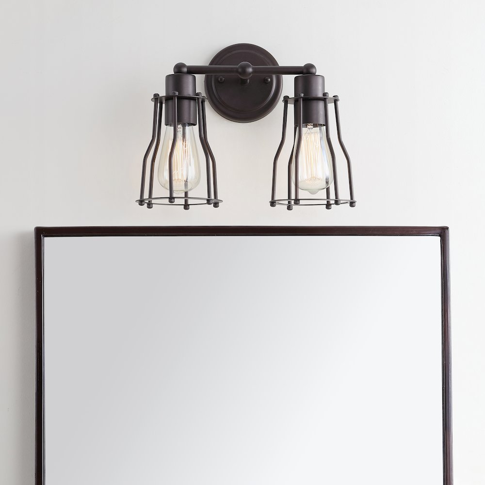 Evelyn Metal Vanity Light. Picture 11