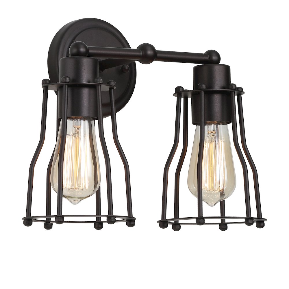 Evelyn Metal Vanity Light. Picture 4