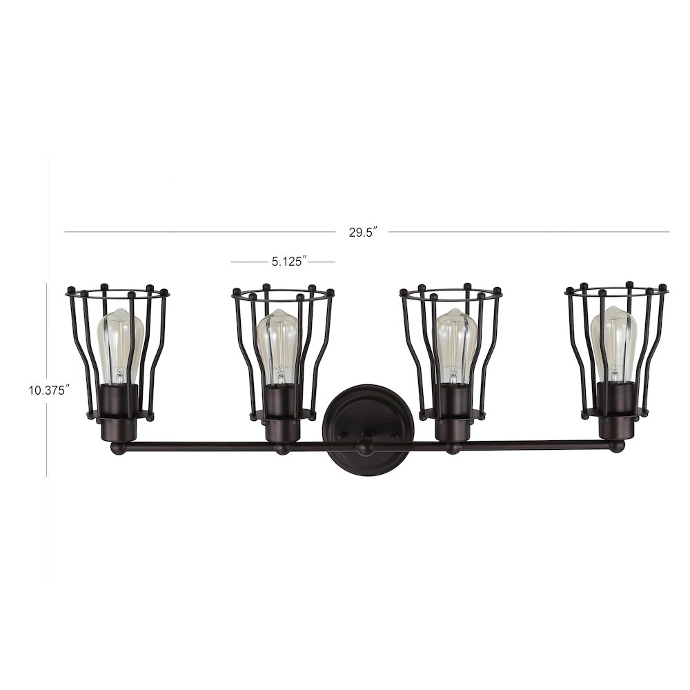 Evelyn Metal Vanity Light. Picture 14