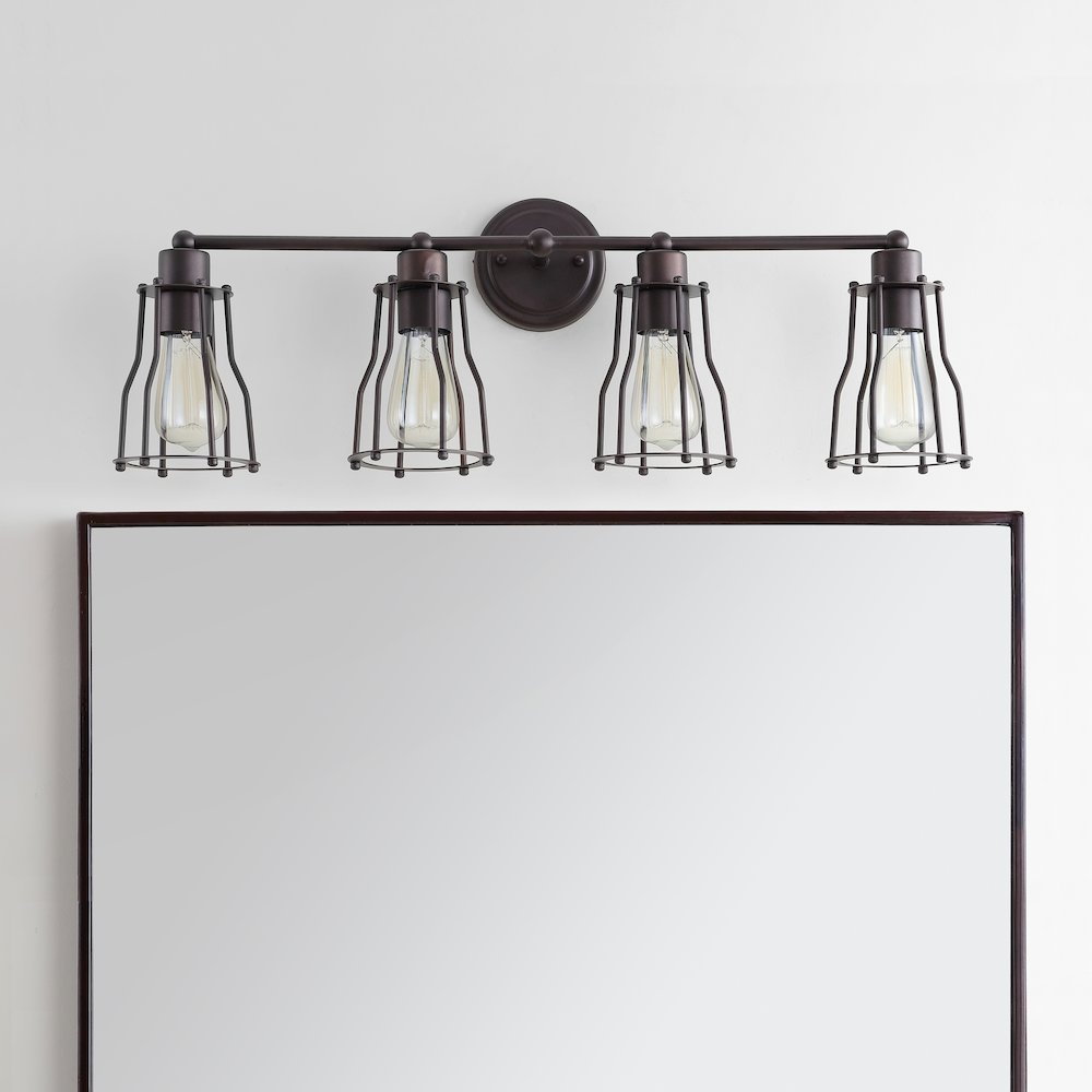 Evelyn Metal Vanity Light. Picture 12