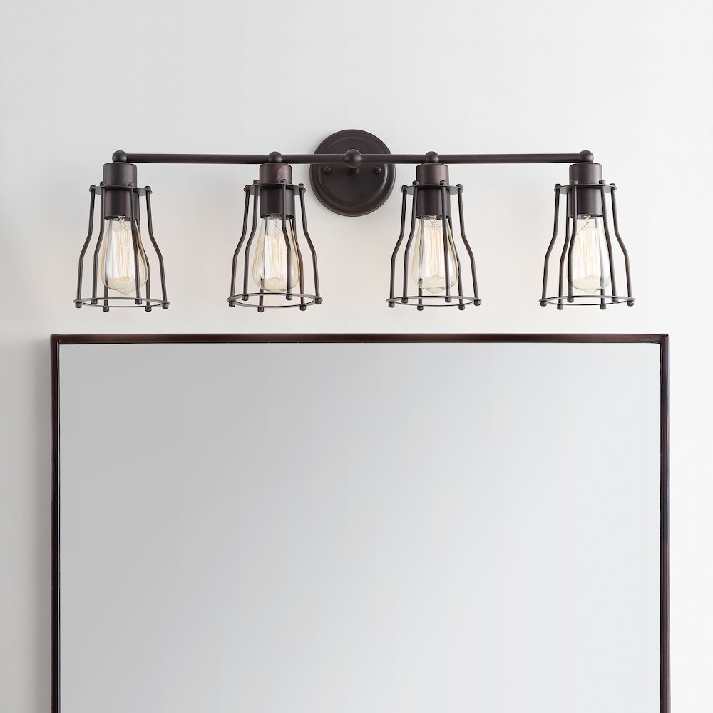 Evelyn Metal Vanity Light. Picture 11