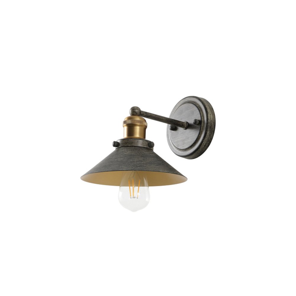 July 1-Light Industrial Farmhouse Metal Vanity Light. Picture 5