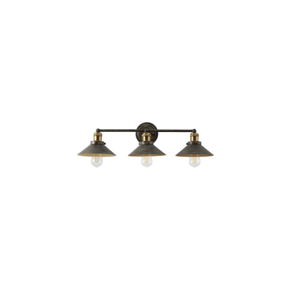July 3-Light Industrial Farmhouse Metal Vanity Light. Picture 5