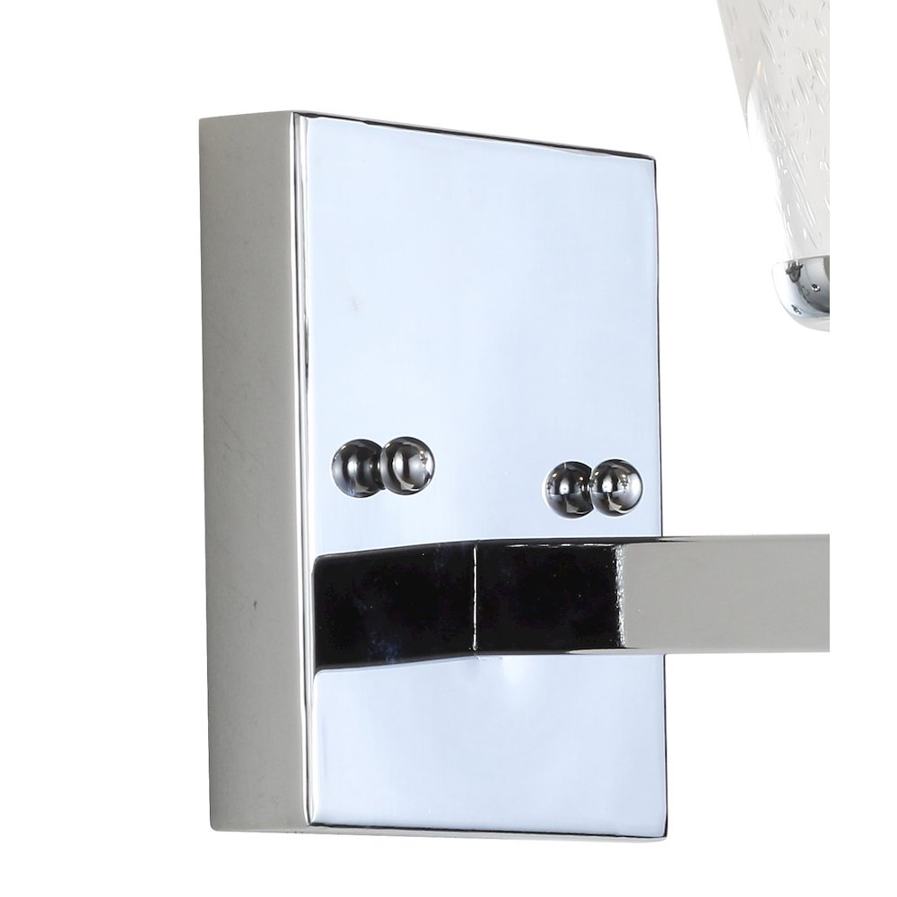 Marion Hurricane Metal/Glass Vanity. Picture 4