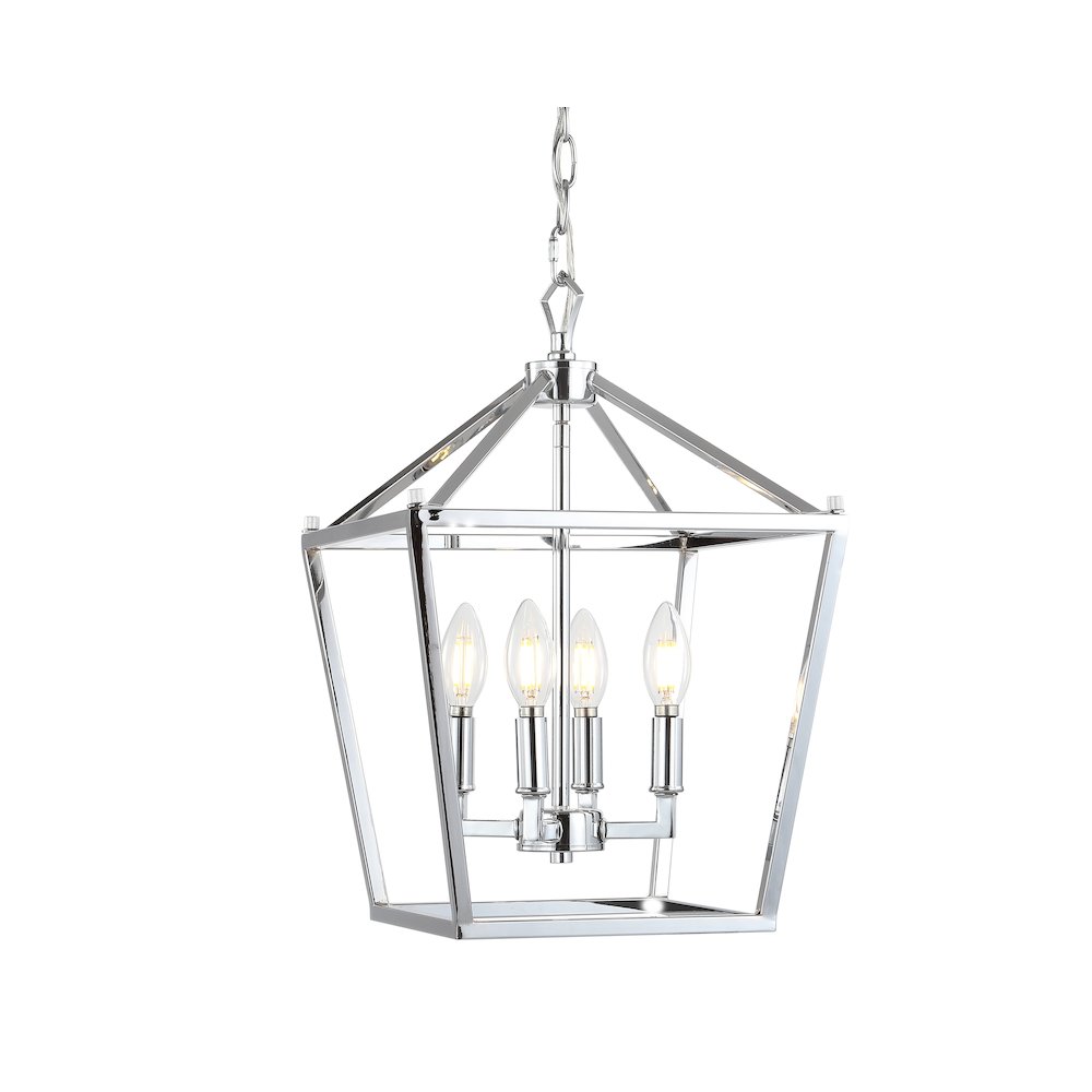 Pagodabulb Lantern Metal Led Pendant. Picture 12
