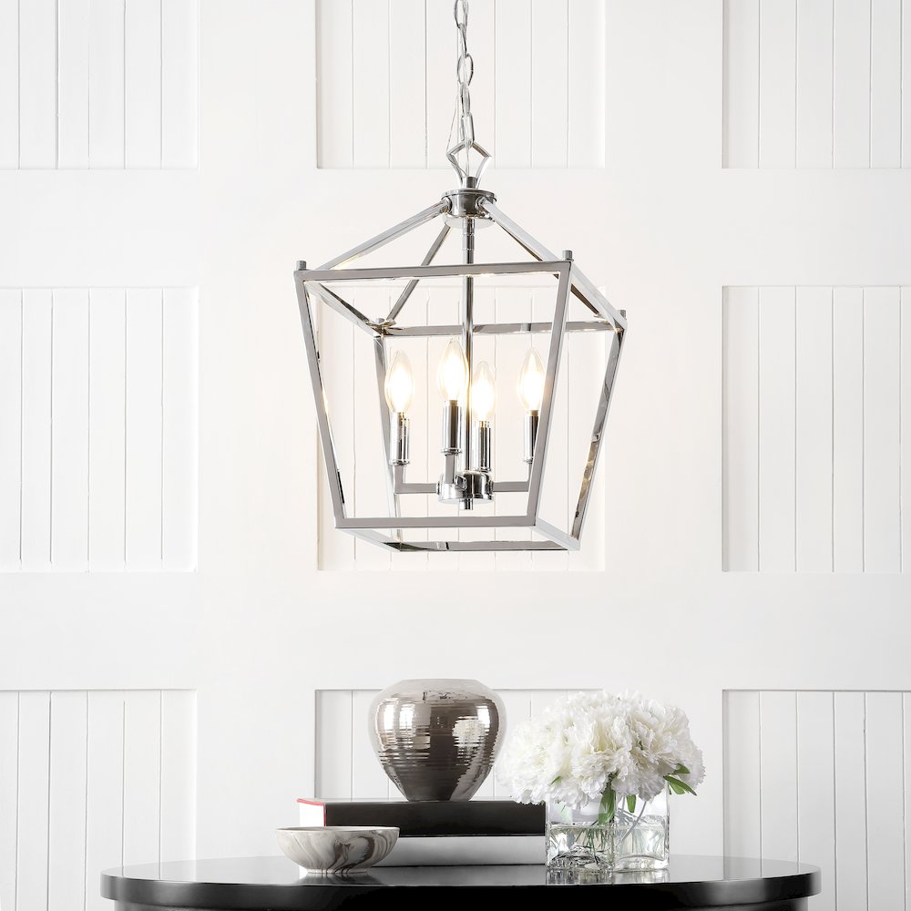 Pagodabulb Lantern Metal Led Pendant. Picture 5
