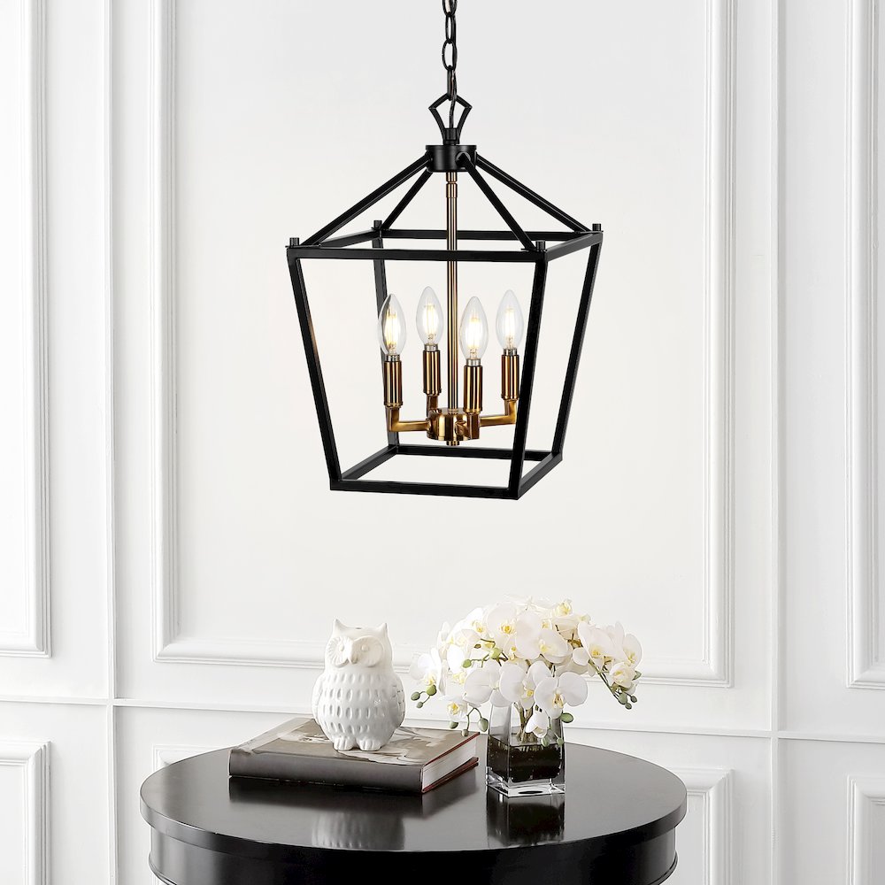 Pagodabulb Lantern Metal Led Pendant. Picture 5