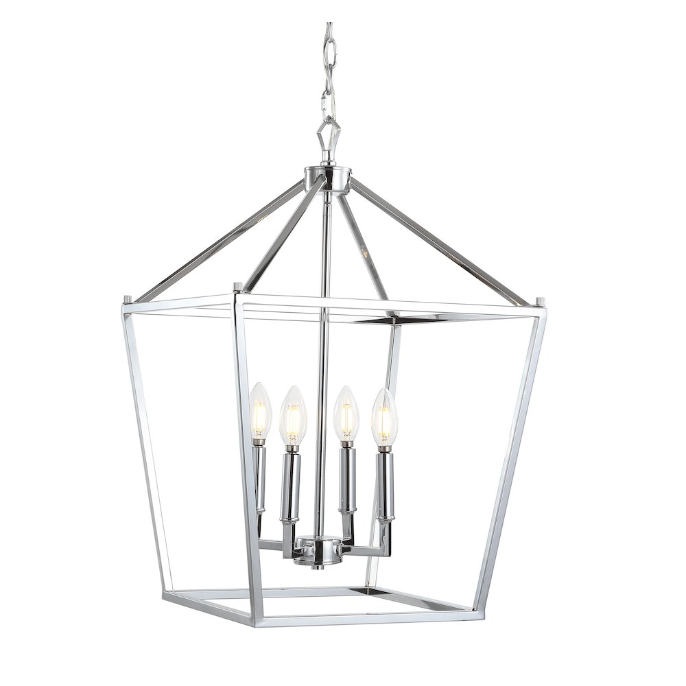 Pagodabulb Lantern Metal Led Pendant. Picture 9