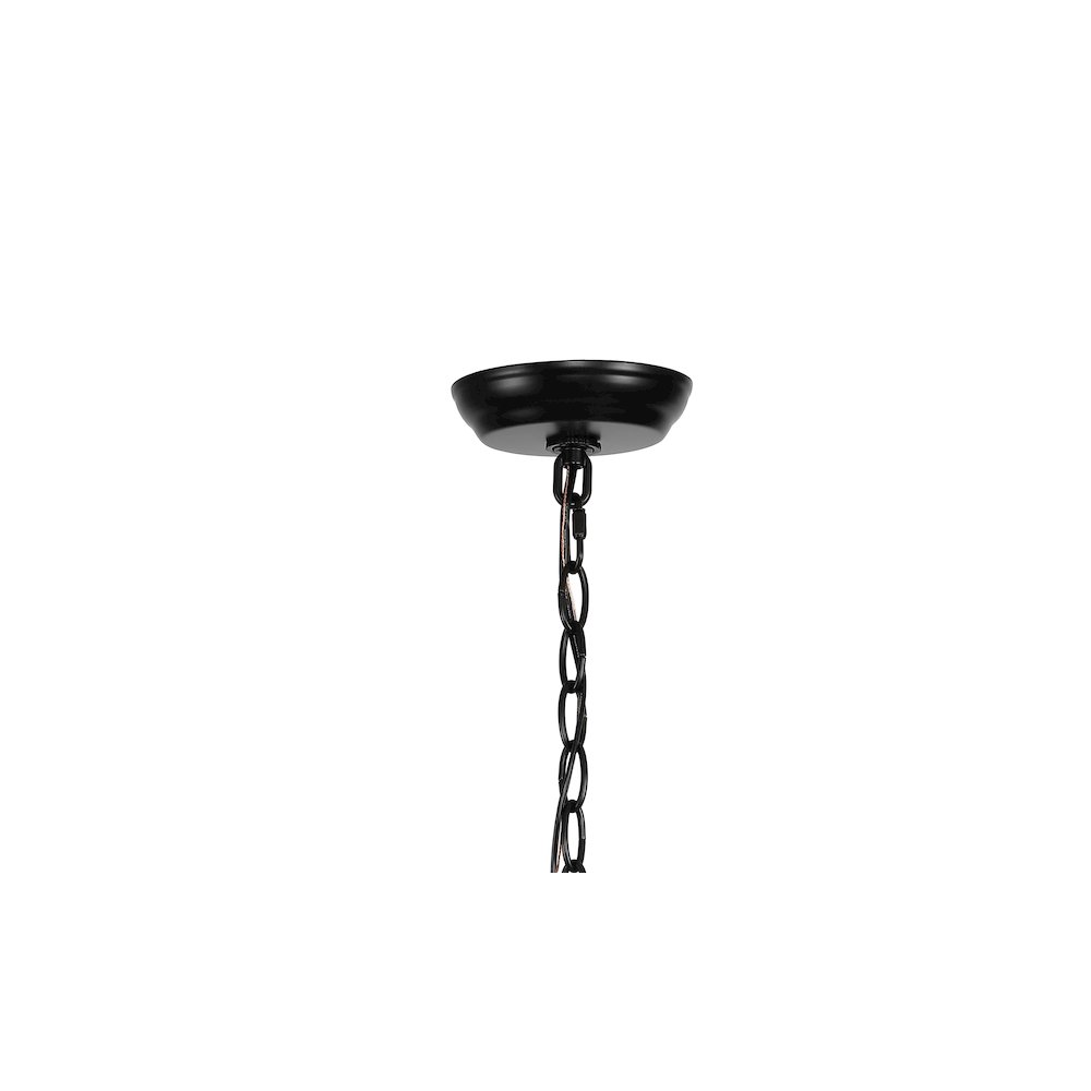 Pagodabulb Lantern Metal Led Pendant. Picture 4