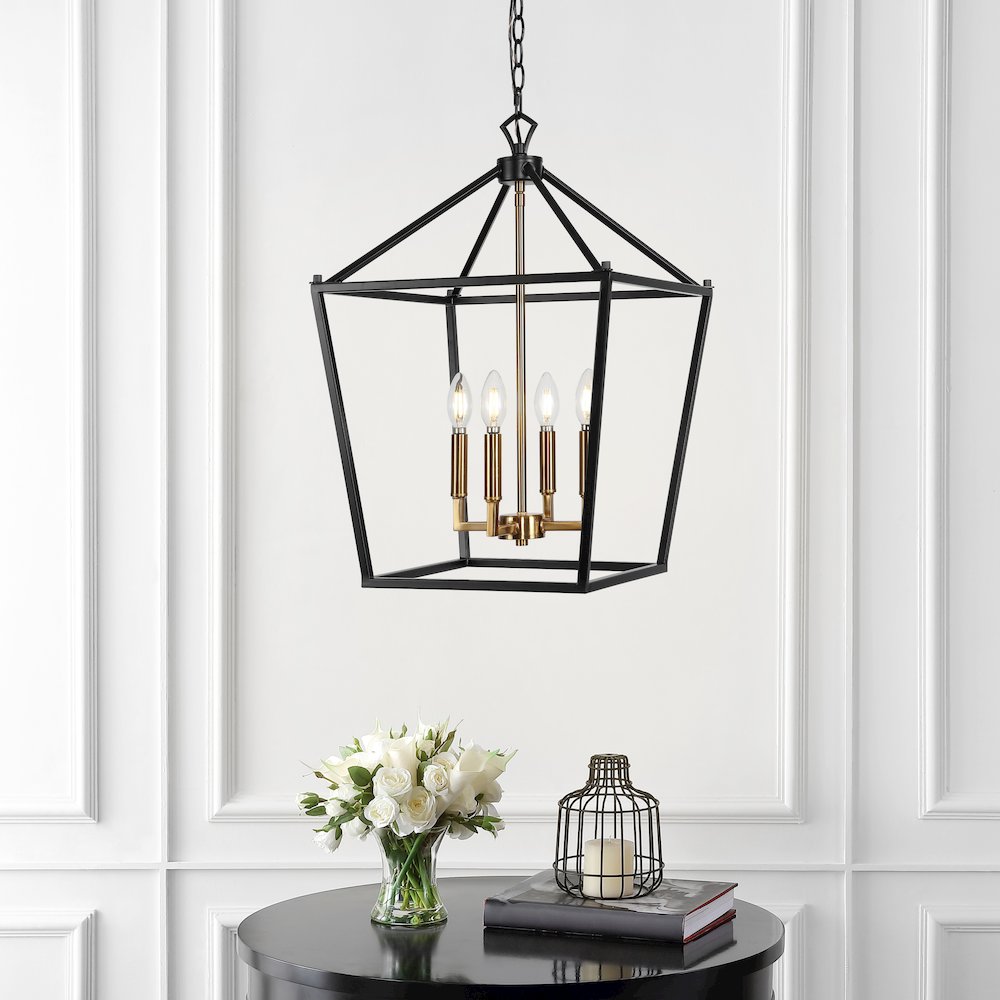 Pagodabulb Lantern Metal Led Pendant. Picture 5