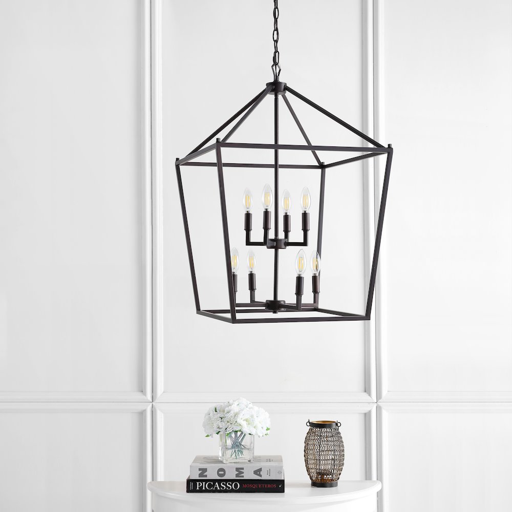 Pagodabulb Lantern Metal Led Pendant. Picture 6