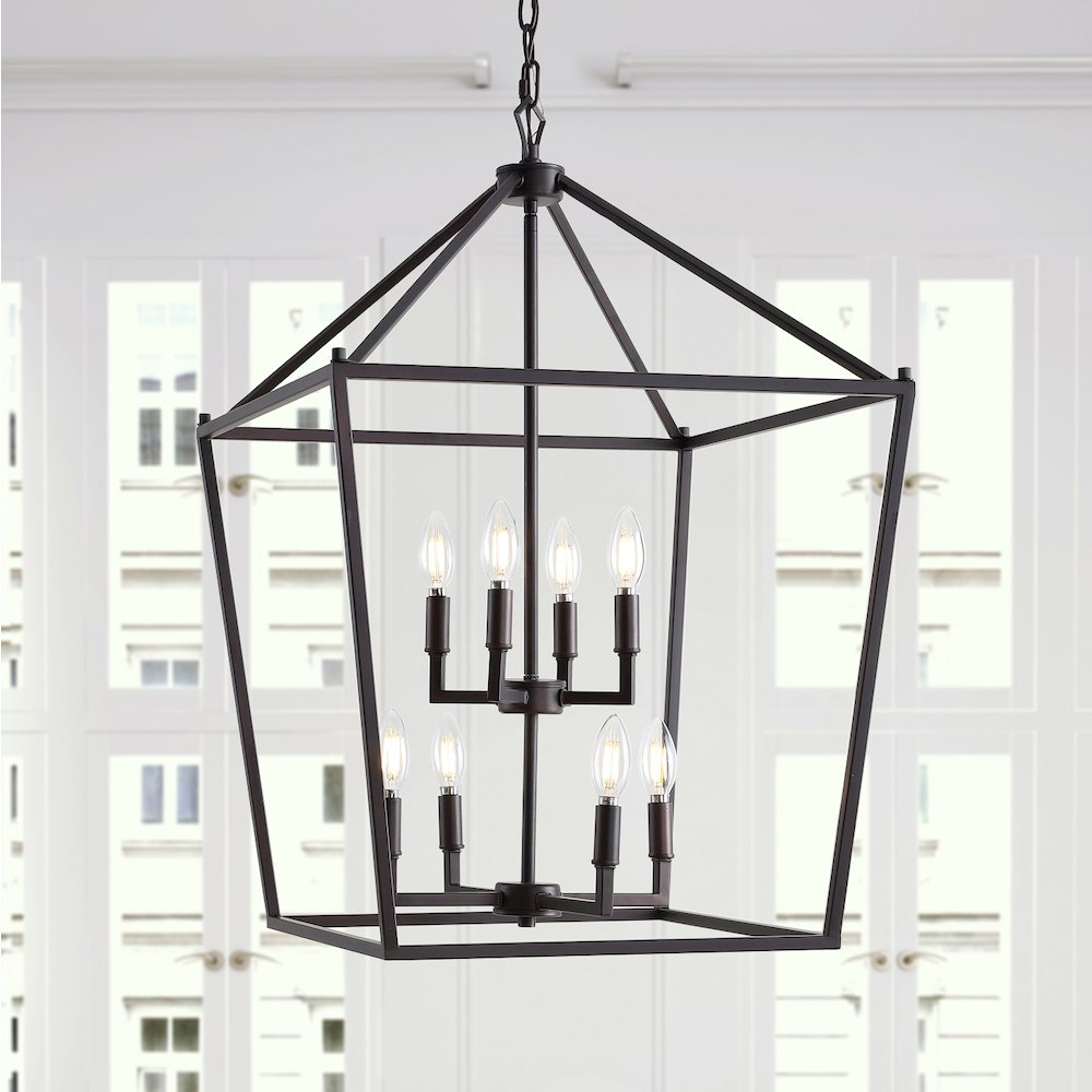Pagodabulb Lantern Metal Led Pendant. Picture 5