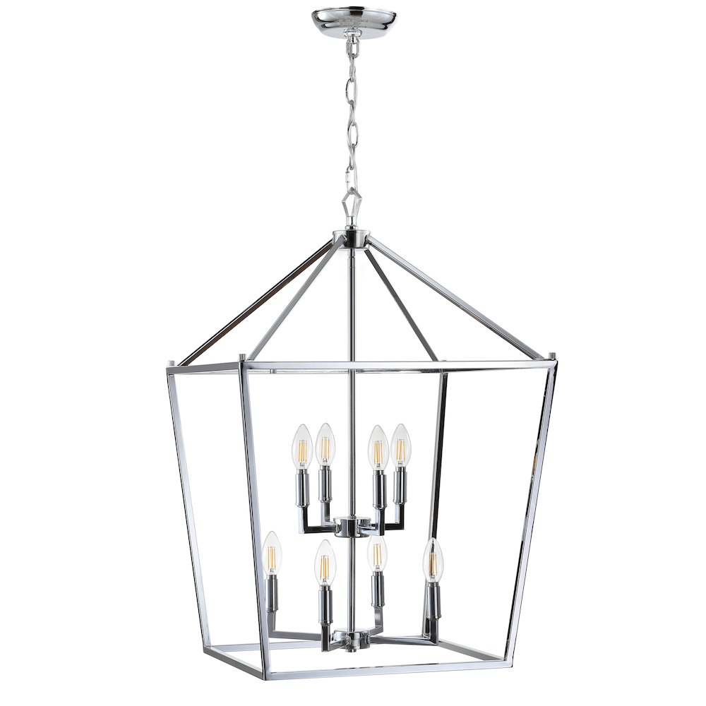 Pagodabulb Lantern Metal Led Pendant. Picture 2