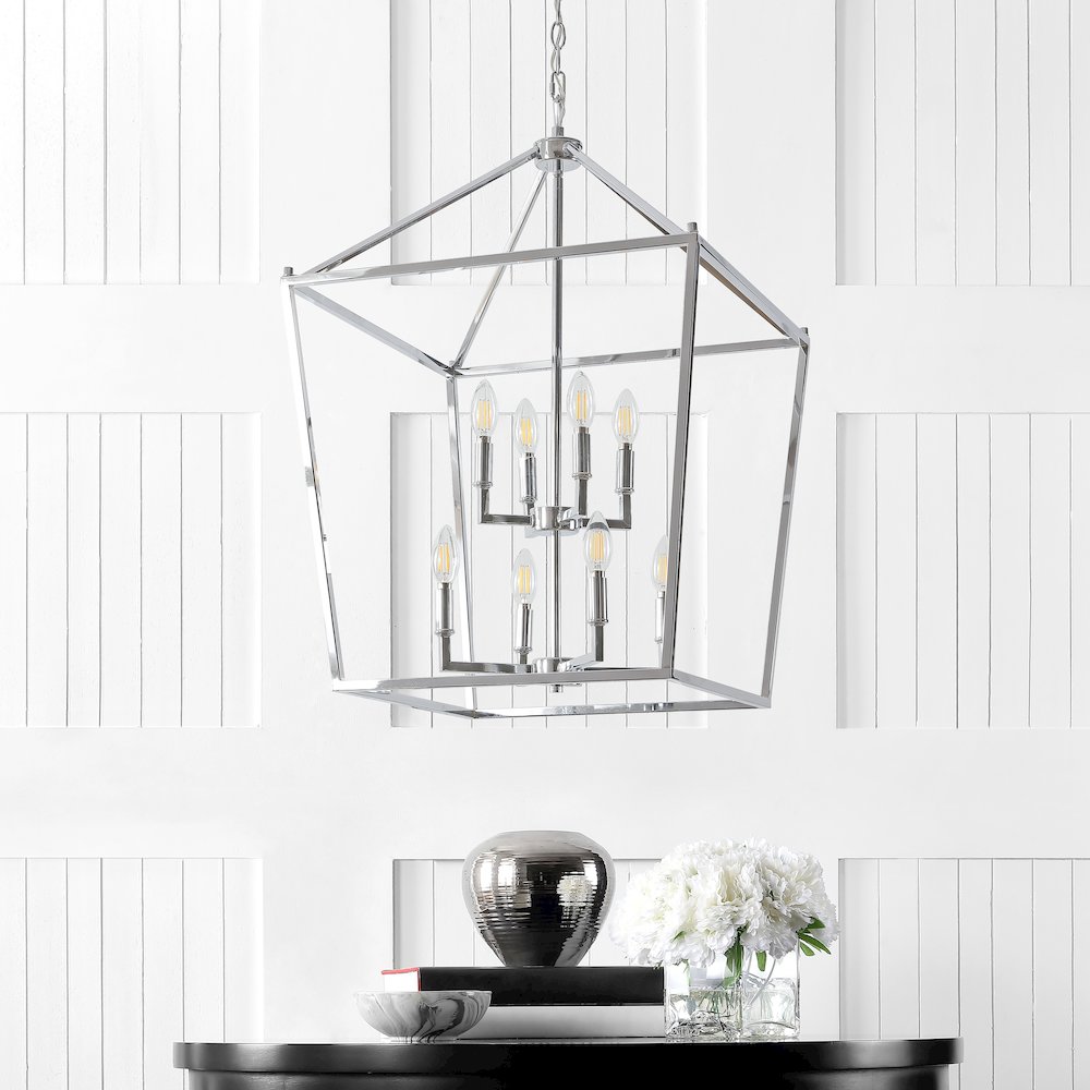 Pagodabulb Lantern Metal Led Pendant. Picture 6