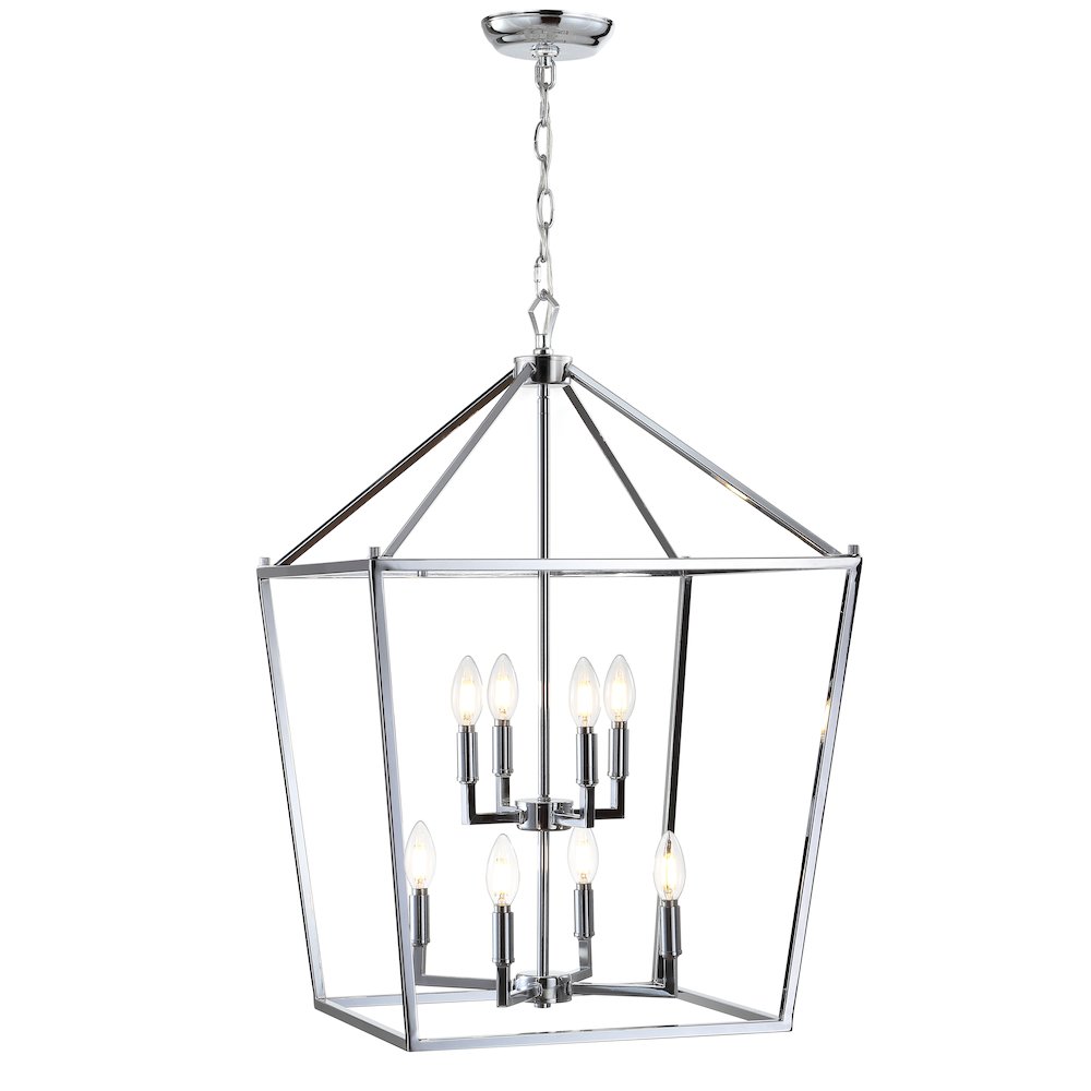 Pagodabulb Lantern Metal Led Pendant. Picture 1