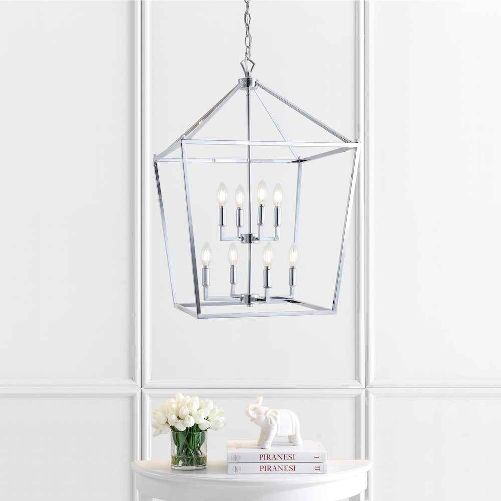 Pagodabulb Lantern Metal Led Pendant. Picture 5