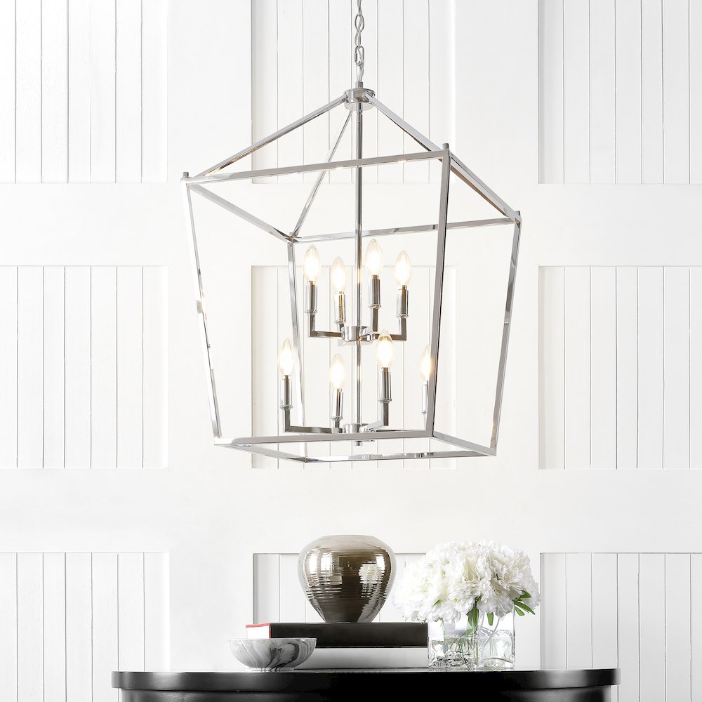 Pagodabulb Lantern Metal Led Pendant. Picture 9