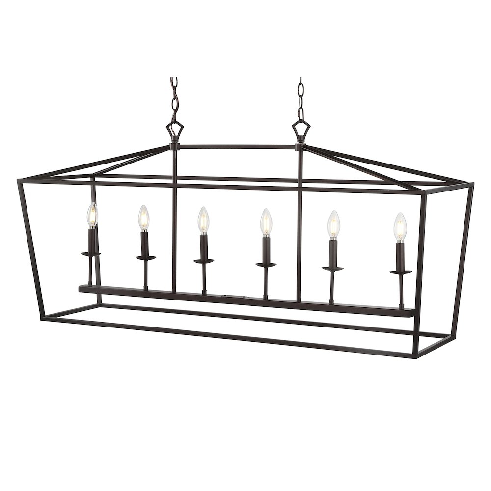 Pagodabulb Lantern Metal Led Pendant. Picture 9