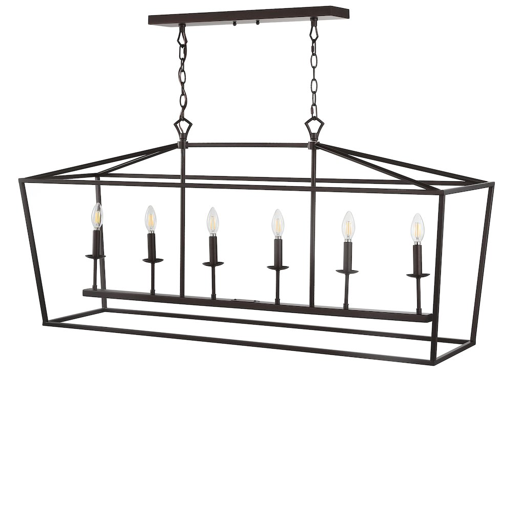 Pagodabulb Lantern Metal Led Pendant. Picture 2